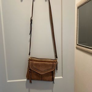 Crossbody brown purse